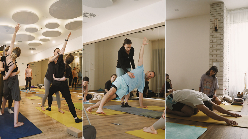 Yoga school ryt training